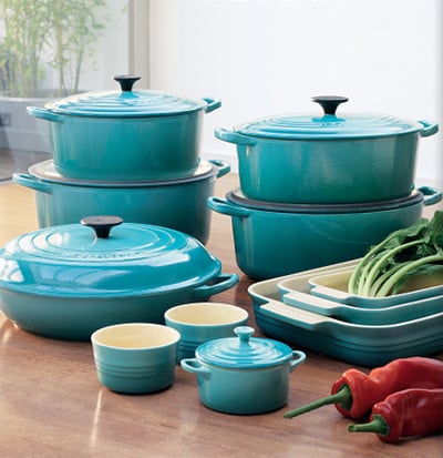 How do you save money when buying Le Creuset cookware?