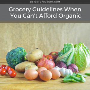 Grocery Guidelines When You Can’t Afford Organic