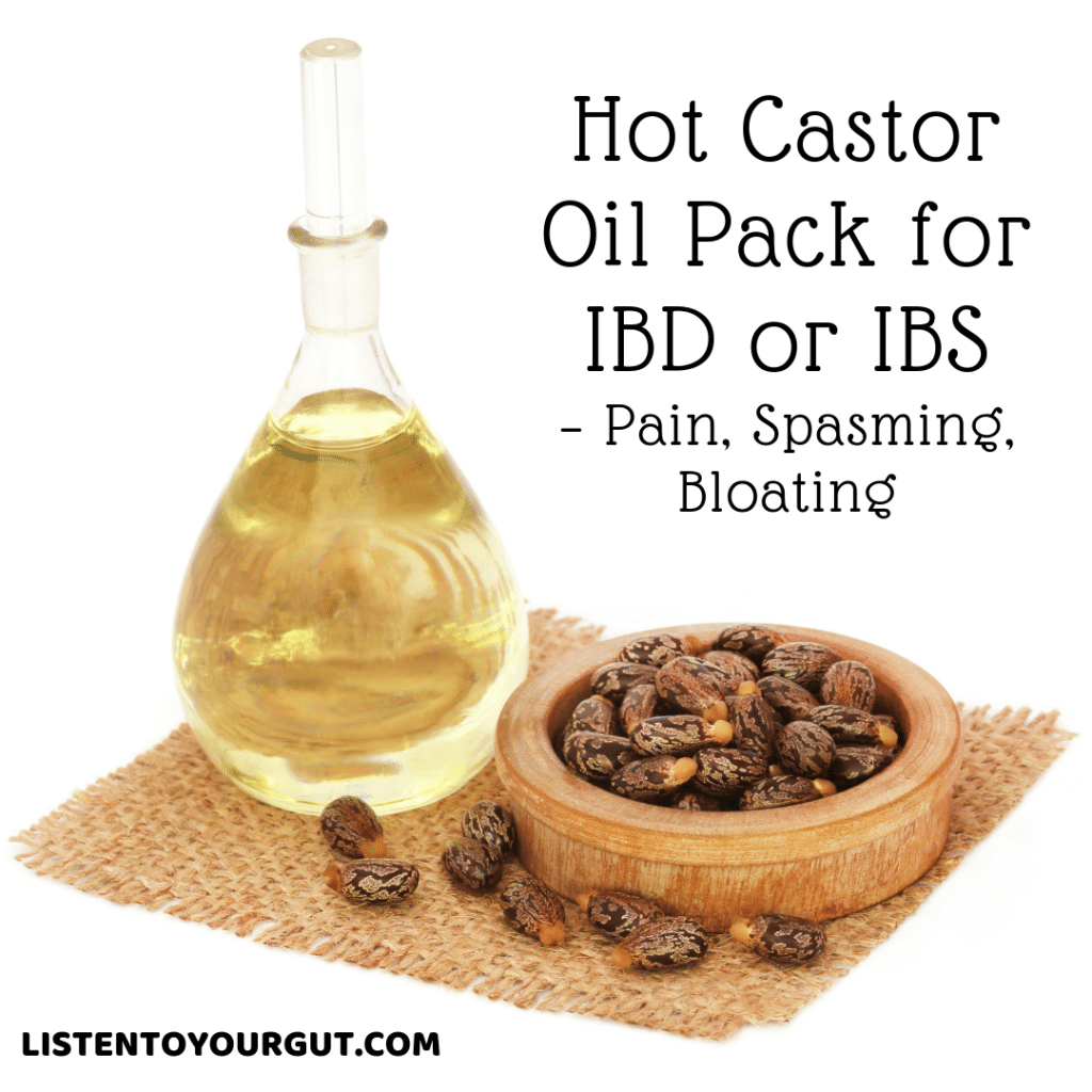 Hot Castor Oil Pack For Pain, Spasming & Bloating