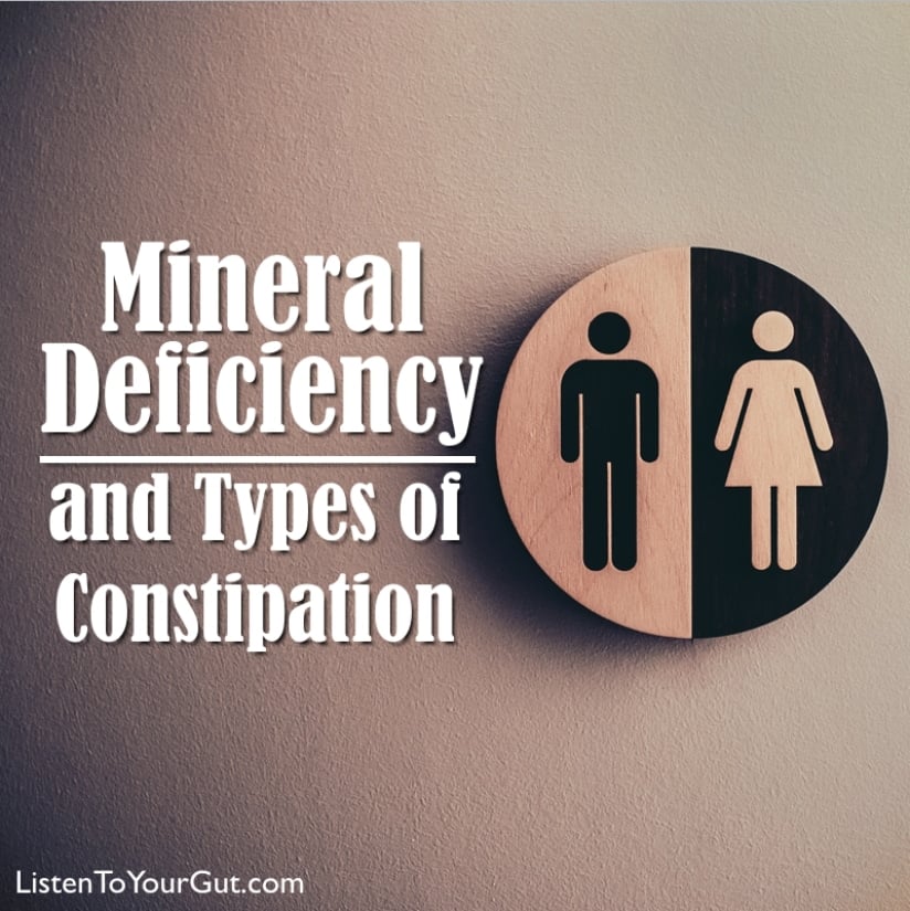 Mineral Deficiency And Types Of Constipation Listen To