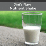 Jini's Raw Nutrient Shake
