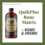 QuikPlus Bone Matrix - Usage & Dosage
