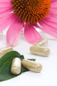 Echinacea capsules